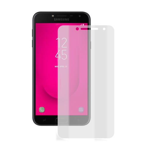 [000006693] Protector de pantalla para Samsung Galaxy J4 Plus 2018, Vidrio templado, Grosor 0.33 mm, Transparente