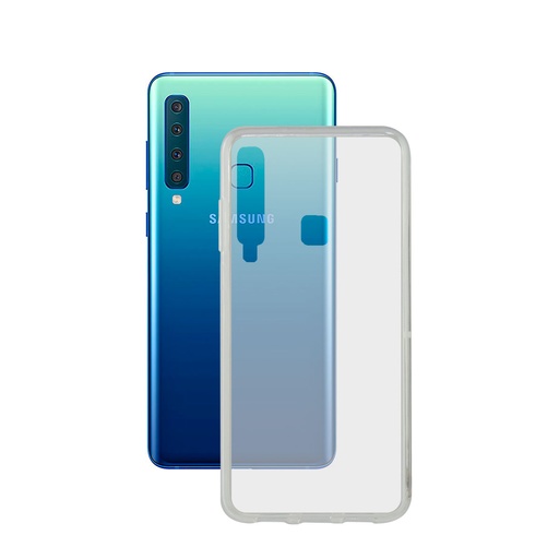 [000006701] Funda para Samsung Galaxy A9 2018, Flexible, Transparente