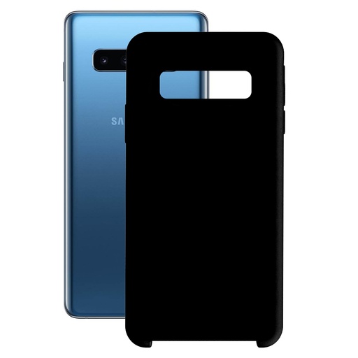 [000006703] Funda para Samsung Galaxy S10, Semirrígida, Negro