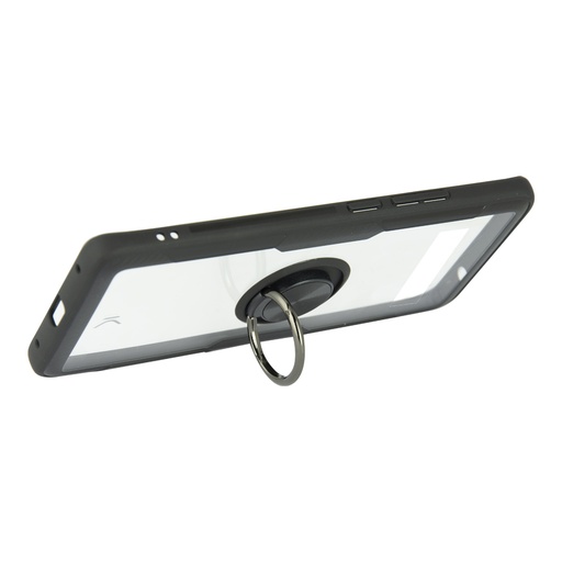[000006710] Funda para Samsung Galaxy S10, Semirrígida, Magnético para soporte coche, Transparente