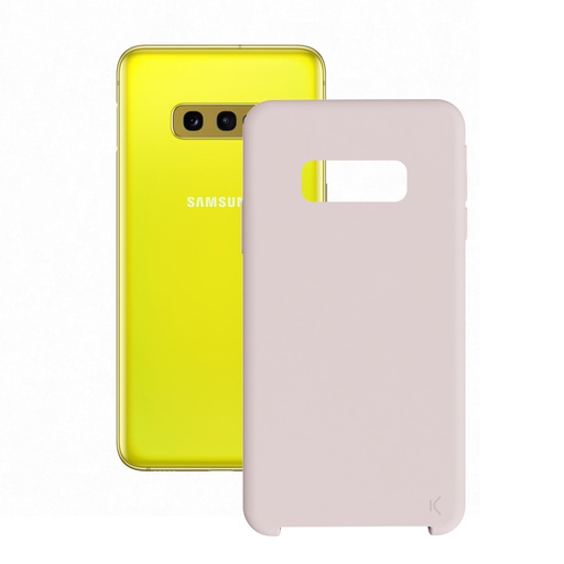 [000006722] Funda para Samsung Galaxy S10E, Semirrígida, Rosa