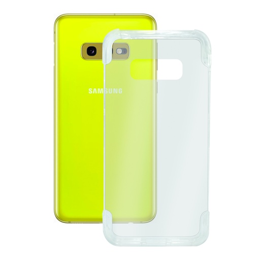 [000006726] Funda para Samsung Galaxy S10E, Semirrígida, Alta Protección, Transparente
