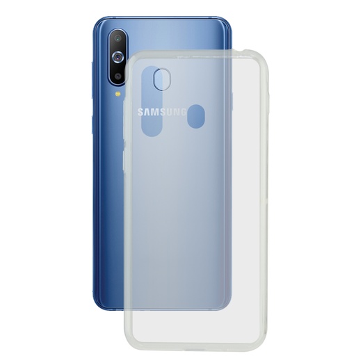 [000006731] Funda para Samsung Galaxy A8S, Semirrígida, Transparente