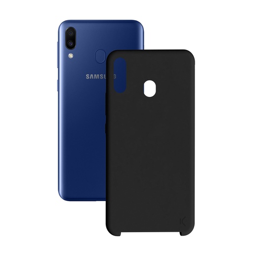 [000006733] Funda para Samsung Galaxy A8S, Semirrígida, Negro