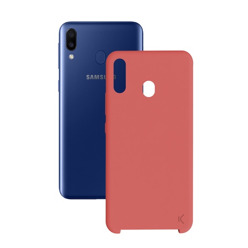 [000006734] Funda para Samsung Galaxy A8S, Semirrígida, Rojo