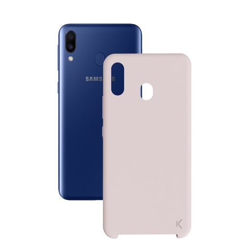 [000006735] Funda para Samsung Galaxy A8S, Semirrígida, Rosa