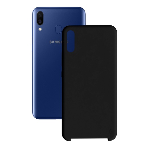 [000006737] Funda para Samsung Galaxy M10, Semirrígida, Negro