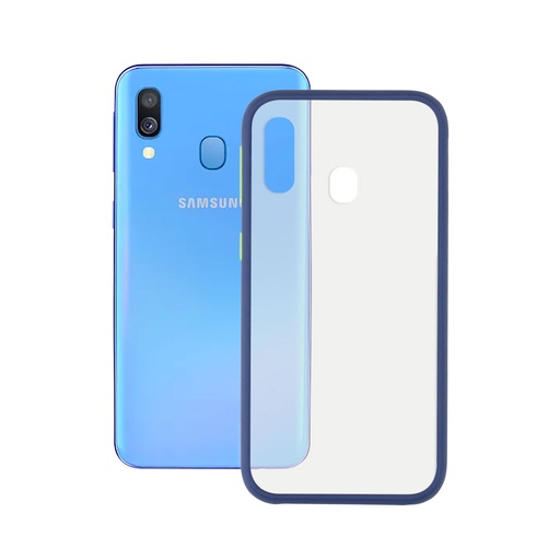 [000006743] Funda para Samsung Galaxy A40, Semirrígida, Azul