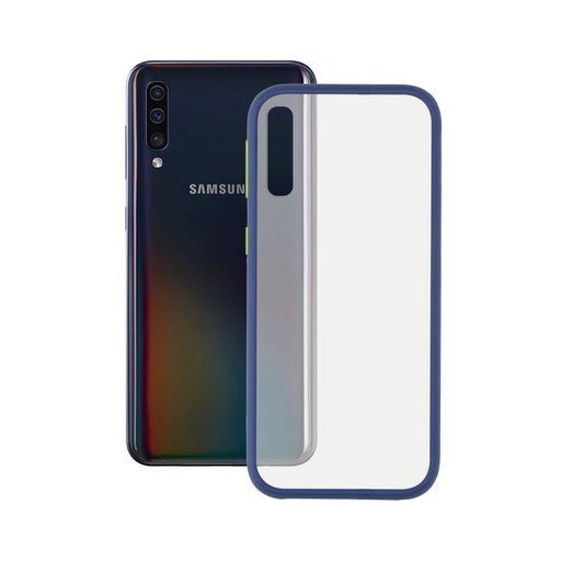[000006746] Funda para Samsung Galaxy A50, Galaxy A30S, Semirrígida, Azul