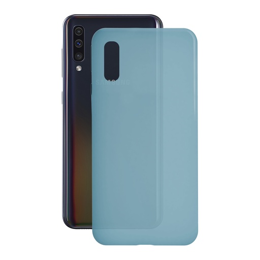 [000006747] Funda para Samsung Galaxy A50, Galaxy A30S, Flexible, Azul