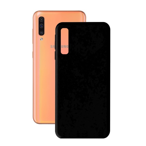 [000006755] Funda para Samsung Galaxy A70, Flexible, Negro