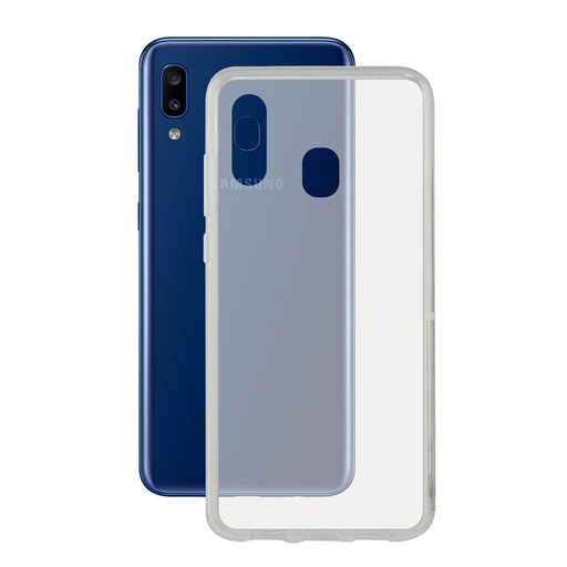 [000006763] Funda para Samsung Galaxy A20, Flexible, Transparente