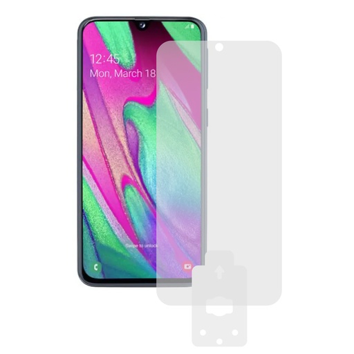 [000006764] Protector de pantalla para Samsung Galaxy A20, Vidrio templado, Grosor 0.33 mm, Transparente