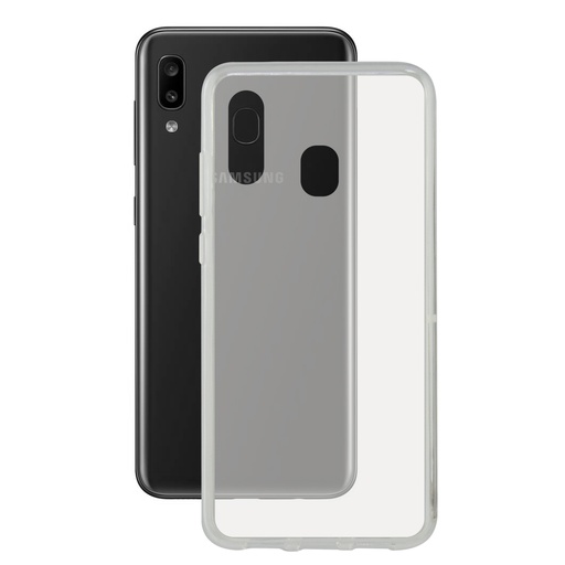 [000006767] Funda para Samsung Galaxy A30, Flexible, Transparente