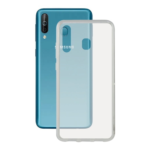 [000006786] Funda para Samsung Galaxy A40S, Flexible, Transparente