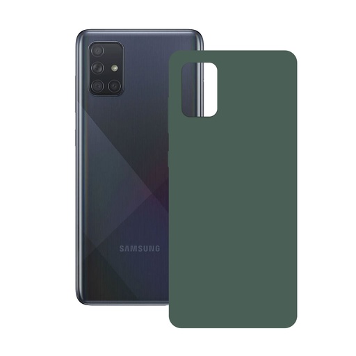 [000006795] Funda para Samsung Galaxy A71, Flexible, Verde