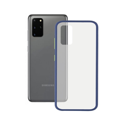 [000006804] Funda para Samsung Galaxy S20 Plus, Semirrígida, Azul