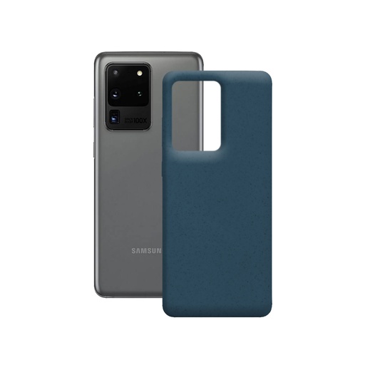 [000006813] Funda Ecológica para Samsung Galaxy S20 Ultra, Flexible, Azul