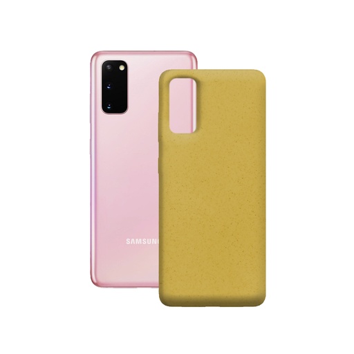 [000006823] Funda Ecológica para Samsung Galaxy S20, Flexible, Amarillo