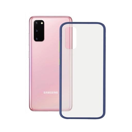 [000006828] Funda para Samsung Galaxy S20, Semirrígida, Azul