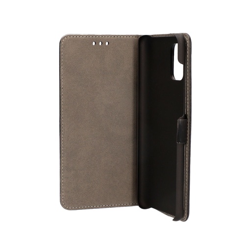 [000006838] Funda con tapa para Samsung Galaxy A21, Semirrígida, Negra