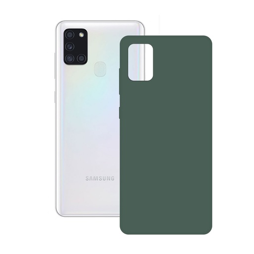 [000006848] Funda para Samsung Galaxy A21S, Flexible, Verde