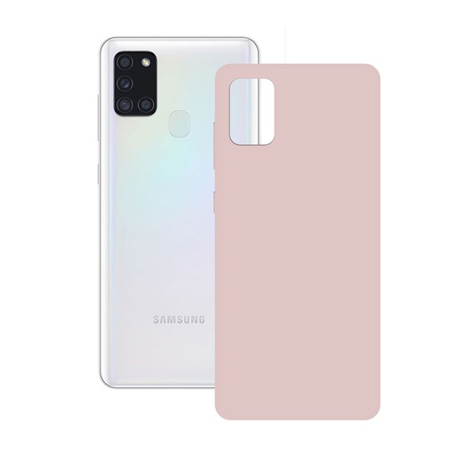 [000006849] Funda para Samsung Galaxy A21S, Flexible, Rosa