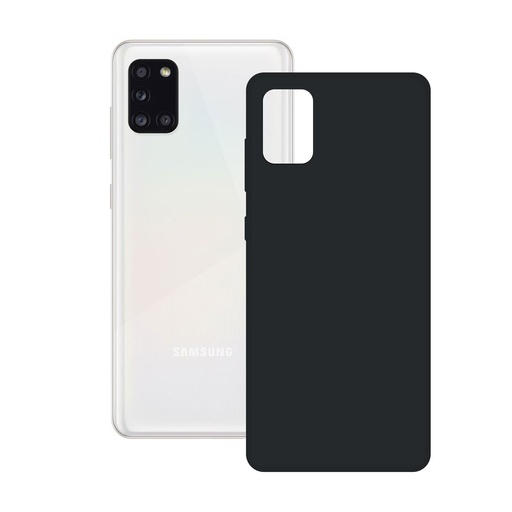 [000006850] Funda para Samsung Galaxy A31, Rígida, Negro