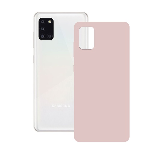 [000006853] Funda para Samsung Galaxy A31, Flexible, Rosa