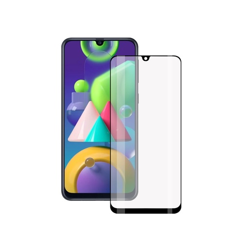 [000006854] Protector de pantalla para Oppo A72, Vidrio templado, Grosor 0,33 mm, Negro
