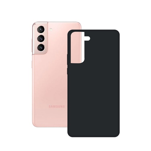 [000006870] Funda para Samsung Galaxy S21, Flexible, Negro