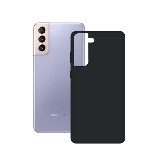 [000006873] Funda para Samsung Galaxy S21 Plus, Flexible, Negro