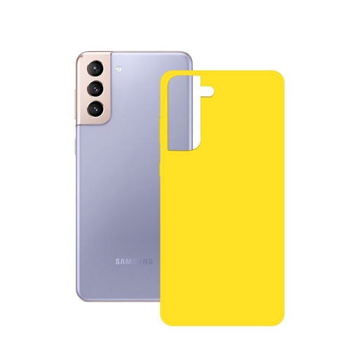 [000006874] Funda para Samsung Galaxy S21 Plus, Flexible, Amarillo