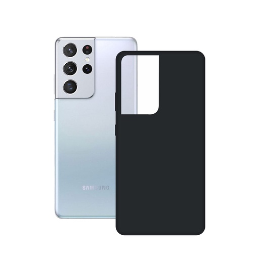 [000006878] Funda para Samsung Galaxy S21 Ultra, Flexible, Negro