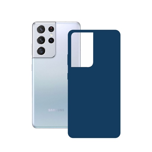 [000006880] Funda para Samsung Galaxy S21 Ultra, Flexible, Azul
