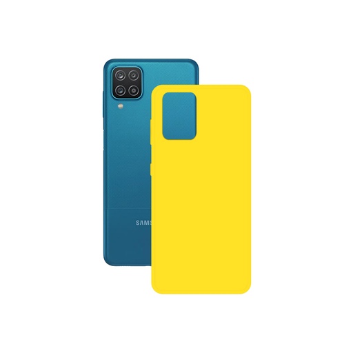 [000006883] Funda para Samsung Galaxy A12, Flexible, Amarillo