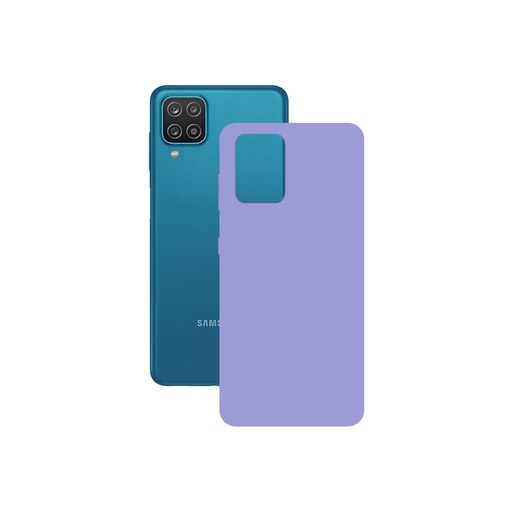 [000006884] Funda para Samsung Galaxy A12, Flexible, Lavanda