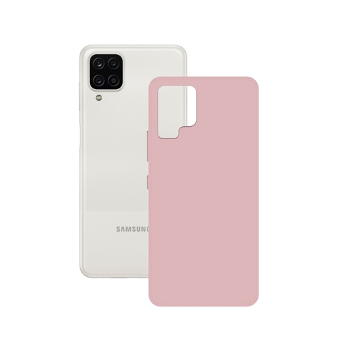 [000006886] Funda Ksix para Galaxy A12, Flexible, Rosa