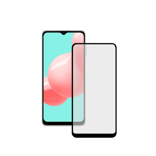 [000006888] Protector de pantalla para Samsung Galaxy A32 5G, Vidrio templado, Grosor 0,33 mm, Negro