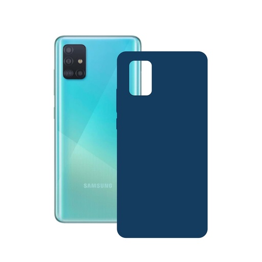 [000006894] Funda para Samsung Galaxy A52 5G, A52S 5G, Flexible, Azul
