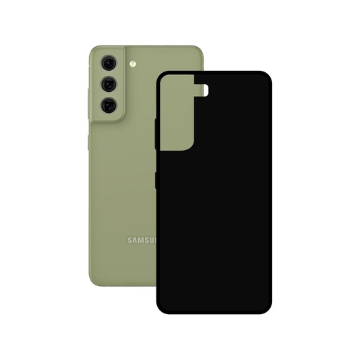 [000006910] Funda Ksix Tacto Sedoso, Samsung Galaxy S21 FE 5G, Flexible, TPU, Negra