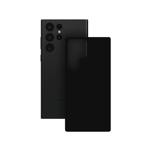 [000006921] Funda Ksix para Galaxy S22 Ultra, Flexible, Negro