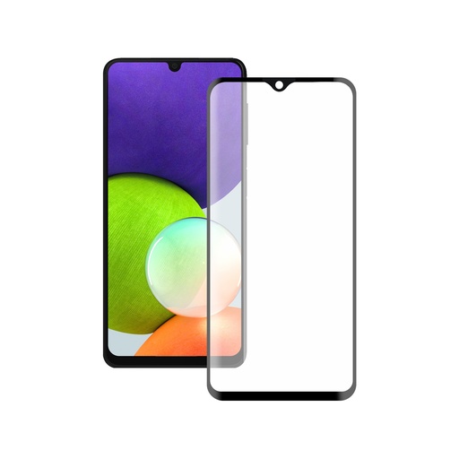 [000006929] Protector de pantalla para Samsung Galaxy A13 5G, Vidrio templado, Grosor 0,33 mm, Negro