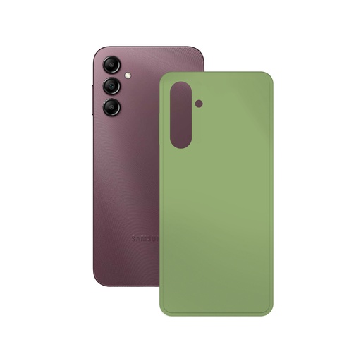 [000006933] Funda acabado mate para Samsung Galaxy A14 5G, Antirralladuras y antihuellas, Compatible con carga inalámbrica, Verde