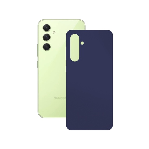 [000006940] Funda acabado mate para Samsung Galaxy A54 5G, Antirralladuras y antihuellas, Compatible con carga inalámbrica, Azul Oscuro