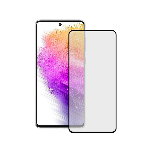 [000006942] Protector de pantalla para Samsung Galaxy A54, Vidrio templado, Resistencia 9H, Grosor 0,3 mmNegro