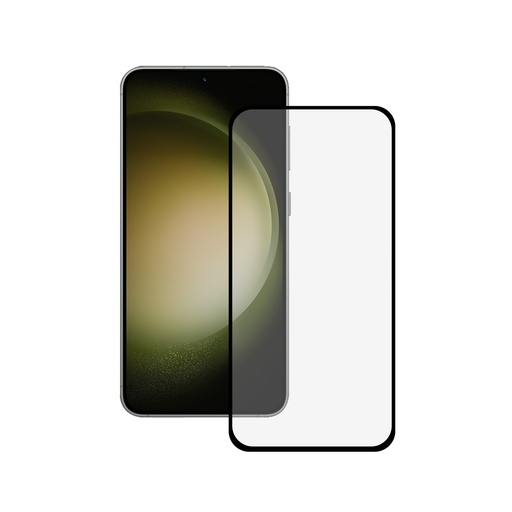 [000006949] Protector de pantalla para Samsung Galaxy S23+, Vidrio templado, Resistencia 9H, Grosor 0,3 mmNegro