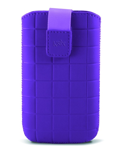 [000006957] Funda Universal para smartphone, Semirrígida, Lila