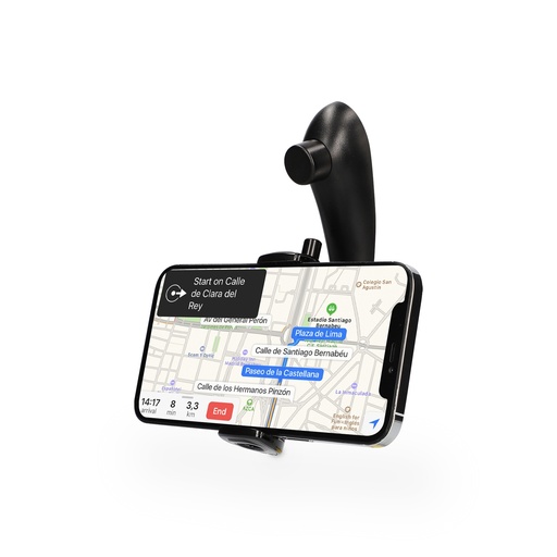 [000006962] Soporte universal móvil para coche, Para Rejilla, Fijación Gancho