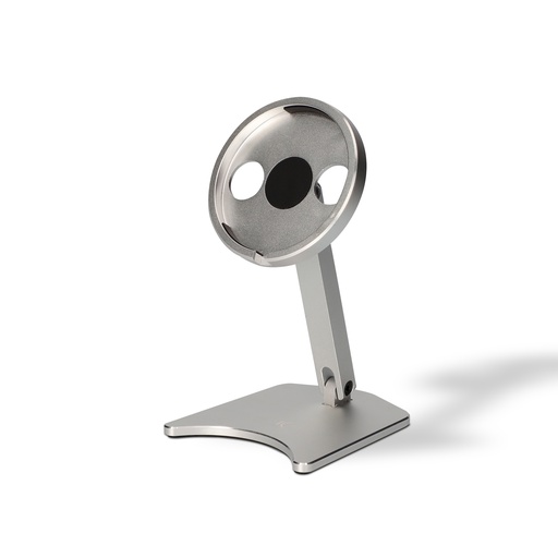 [000006965] Soporte escritorio cargador MagCharge, compatible MagSafe, Rotación: 360°, Material aluminio